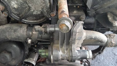 Thermostat housing - , (flange)