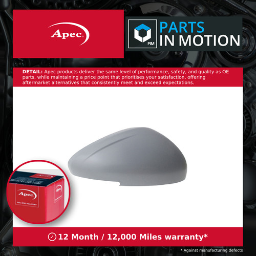 Door wing mirror cover - wing, fits